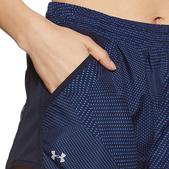 Under Armour Fly by Printed Women's Shorts - Picture 1 of 4